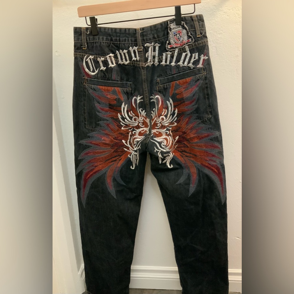 RARE FIND. Vintage Japanese denim. Game Time. Crown Holder